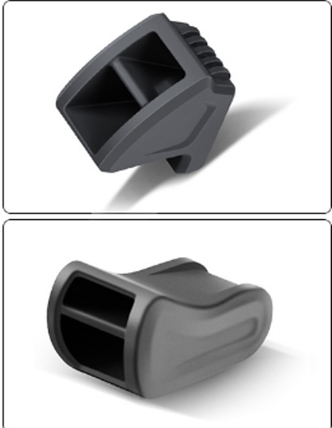 Air outlet adapter [black] 1 set