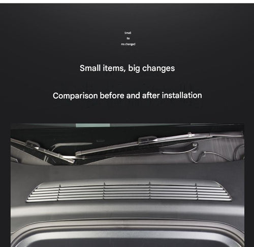 Air conditioning inlet protective cover
