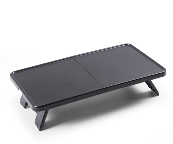 Folding small table panel for car center console