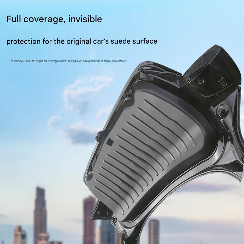 One piece set of all inclusive tailgate protective panel