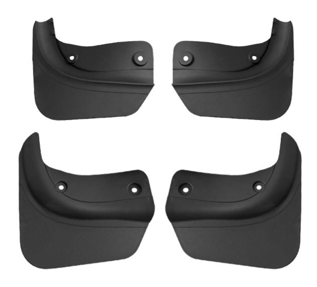 Car rear mudguard [front wheel+rear wheel 4-piece set]