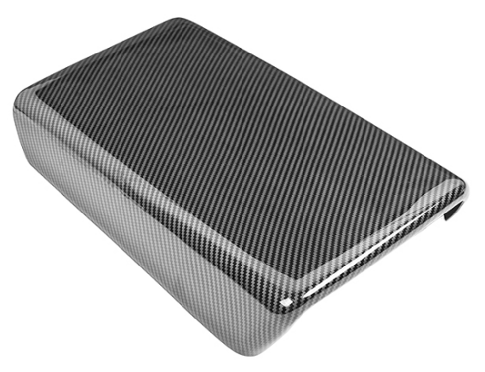 Central control armrest box cover [bright carbon fiber pattern/matte carbon pattern]