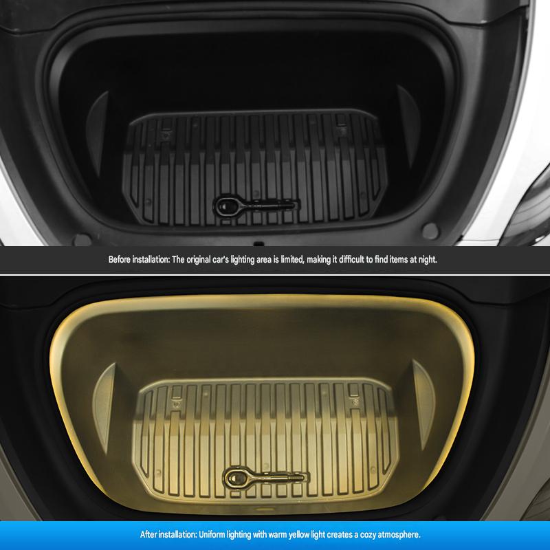 Front trunk ambient light