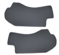 2-piece set of central control side border kick pad [original black leather]