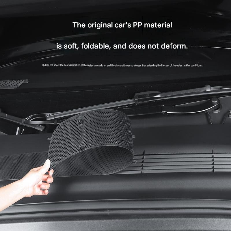 Air conditioning inlet protective cover