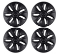 Model Y-19 inch all inclusive wheel hub cover [original model] matte black 4-piece set