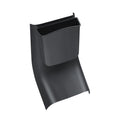 Rear exhaust vent anti kick protective plate+storage box