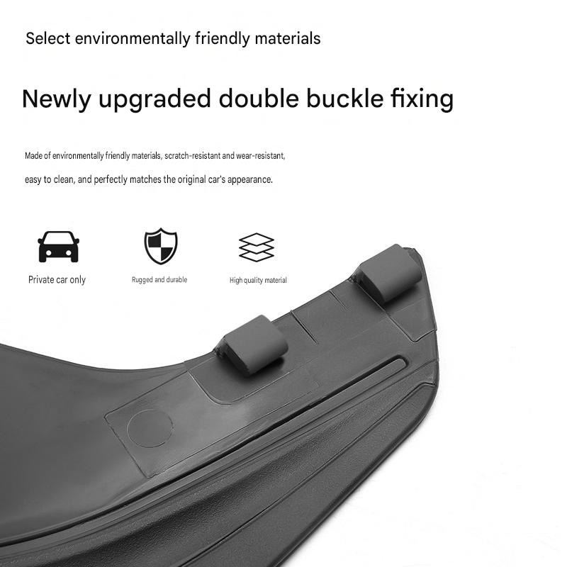 Car rear mudguard [front wheel+rear wheel 4-piece set]
