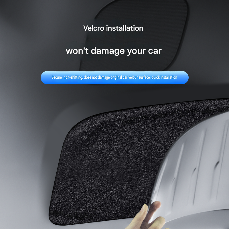 One piece set of all inclusive tailgate protective panel