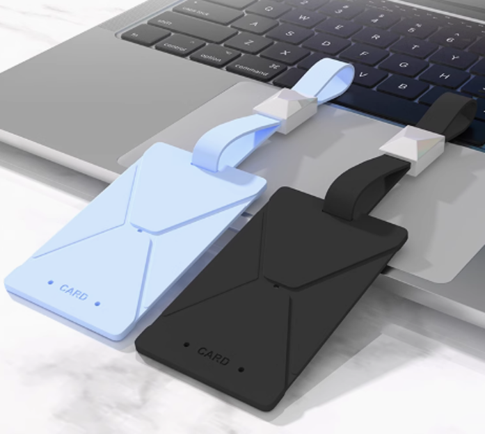 Card Key Bag [Silicone Black] 1-Piece Set