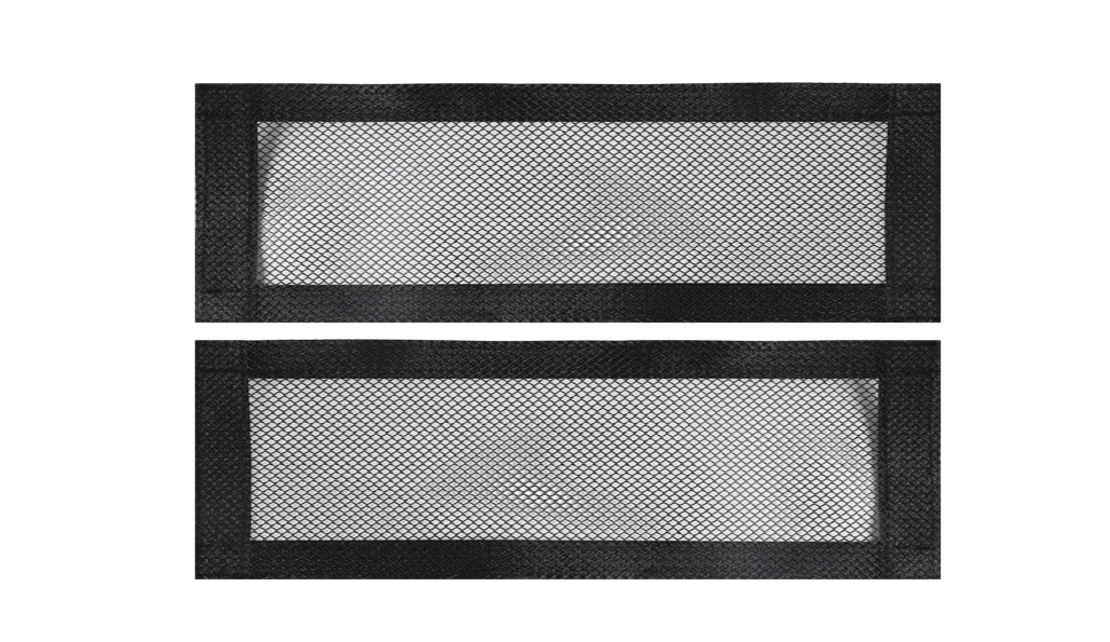 2-piece set of air outlet cover under car seat